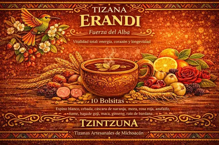 Erandi — Tisana artesanal de Michoacán