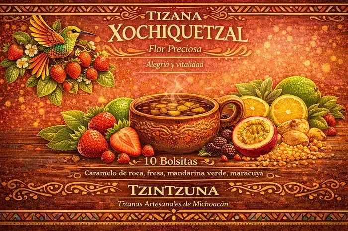 Xochiquetzal — Tisana artesanal de Michoacán